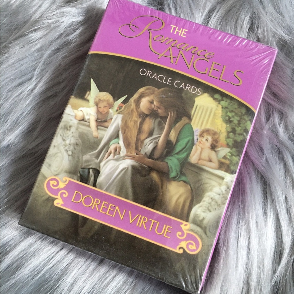 New The Romance Angels Oracle/Tarot Card Deck- Doreen Virtue Rare Out of Print